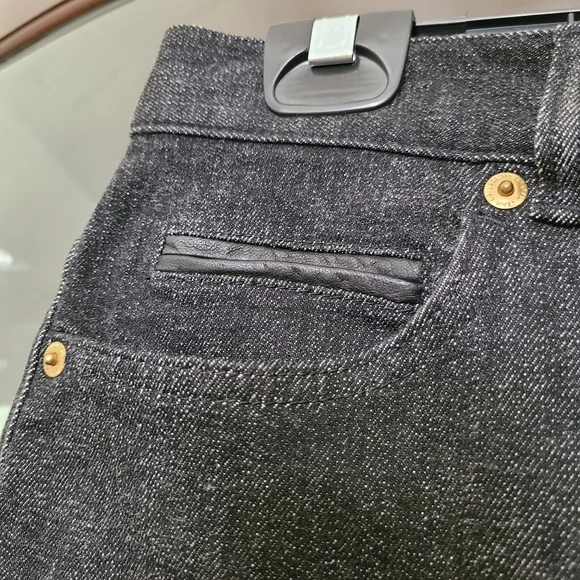 Lauren Jeans Co. Ralph Lauren Black Jeans Size 10 - Picture 6 of 10